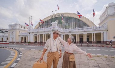 หาเวลาว่าง "ชวนพ่อแม่" แต่งวินเทจนั่งรถไฟ ย้อนวันวานเที่ยว "รอยอดีต"