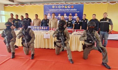 ศรีสะเกษลุยล้างบางยาเสพติด รวบ 3 เอเย่นต์-นักบิน ยึดของกลางกว่า 2.6 แสนเม็ด