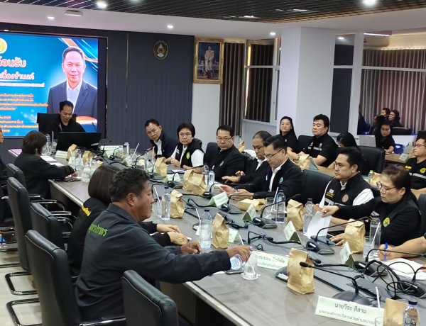เลขาฯกระทรวงเกษตรและสหกรณ์ ลงพื้นที่สมุทรปราการ เพื่อติดตามการบริหารจัดการน้ำ