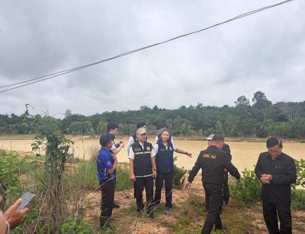 ผู้ตรวจราชการสำนักนายกฯลงพื้นที่อำนาจเจริญตรวจความพร้อมโครงการเพิ่มประสิทธิภาพระบบกระจายน้ำในไร่นา