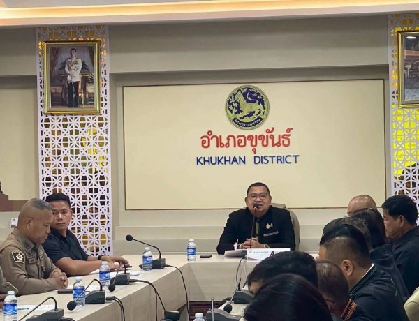 ขุขันธ์ยกระดับความพร้อมชายแดน สร้างความมั่นใจประชาชน เตรียมศูนย์อพยพ–บังเกอร์ รองรับทุกสถานการณ์ฉุกเฉิน