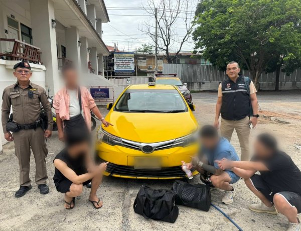 ตำรวจสกัดจับคนขับแท็กซี่รับจ้างขนชาวจีนหนีจากเขมรทำมาแล้ว 10 ครั้ง