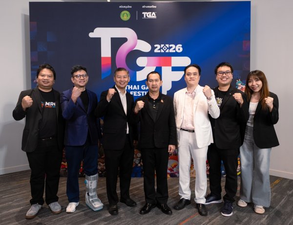 กรมส่งเสริมวัฒนธรรม ร่วมกับ TGA มอบรางวัล Thai Game Awards ผลักดันเกมไทยสู่เวทีโลก ในงาน TGF 2026