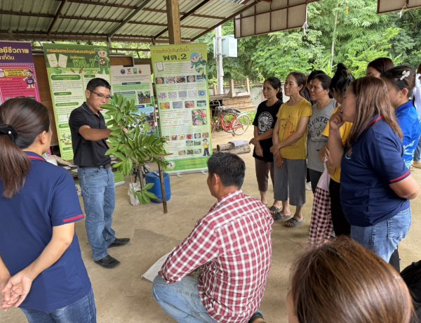 วช. หนุนขยายผลโมเดล “เกษตรปลอดการเผา–เศรษฐกิจหมุนเวียน–ชุมชนยั่งยืน” ลงพื้นที่เทศบาลตำบลศรีษะเกษ อำเภอนาน้อย จังหวัดน่าน ลด Hot Spot และ PM2.5