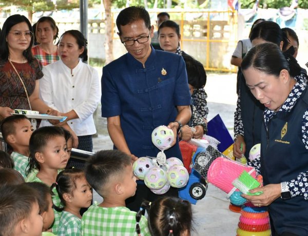 พ่อเมืองอำนาจฯพร้อมประธานแม่บ้านมหาดไทยฯ ลงพื้นที่ติดตามนโยบาย "มหาดไทย"