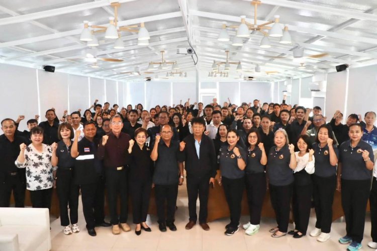 อบจ.ศรีสะเกษ พัฒนาภาวะผู้นำด้วยกระบวนการ OD สร้างผู้นำองค์กรยุคใหม่ พร้อมศึกษาดูงานด้านสาธารณสุข