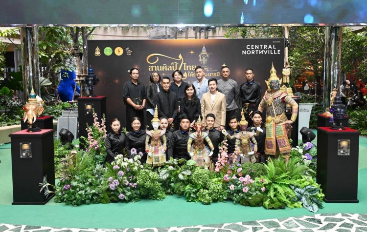 อธิบดีกรมส่งเสริมฯ เปิดงาน "สานศิลป์ไทย ใต้ร่มพระบารมี"ชูแนวคิด "The Artist of Nonthaburi"