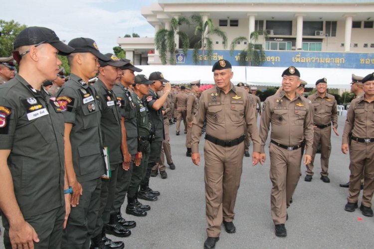 ตำรวจภูธรภาค 1 ประกวดโชว์ศักยภาพยุทธวิธีเสริมระเบียบวินัยพร้อมปฎิบัติเพื่อความปลอดภัยประชาชน