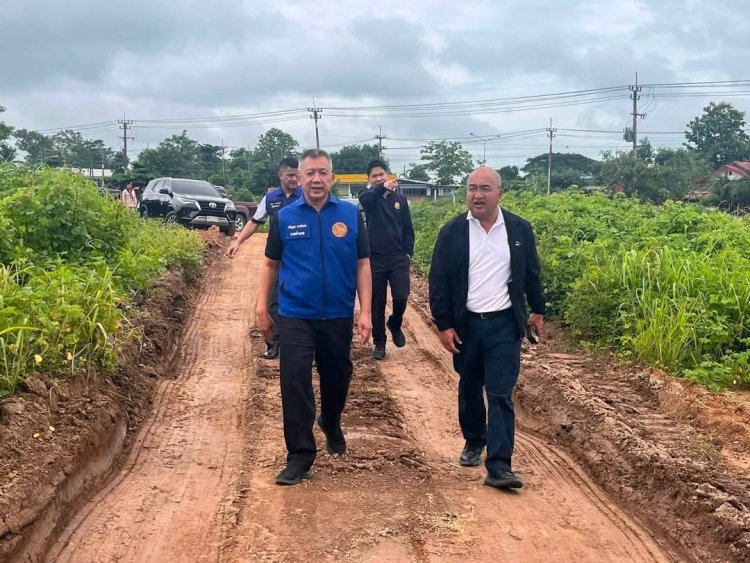 รองอธิบดี ปค.ตรวจเยี่ยมอำเภอแม่สอด - แม่ระมาด  กำชับไม่ให้มีการทุจริตเรียกรับผลประโยชน์