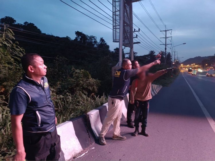 รวบตัวโจรแสบแอบปีนป้ายอัจฉริยะริมถนนมิตรภาพ ลักตัดสายไฟสาธารณะเสียหายหนัก!